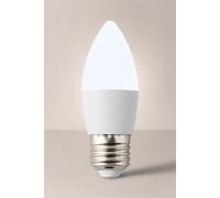 ValueLights E27 Pack of 10 4W Candle Cool White LED Bulbs ValueLights White