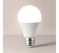 ValueLights 2 Pack E27 White Thermal Plastic GLS LED 10W Warm White 3000K 800lm Light Bulb ValueLights White