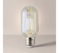 ValueLights E27 Pack of 3 4W Amber Filament Radio Valve Warm White LED Bulbs in Orange ValueLights Orange