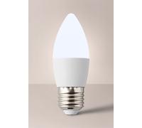 ValueLights E27 Pack of 4 4W Candle Warm White LED Bulbs ValueLights White