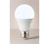 ValueLights E27 Pack of 8 10W Standard Cool White LED Bulbs ValueLights White