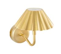 ValueLights | Easy Fit Rechargeable Wall Light Portable Dimmable Touch Lamp for Living Room Hallway - Gold | Wall Lights & Home Improvements Essential