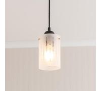 ValueLights | Easy Fit Spotted Frosted Glass Ceiling Pendant Light Shade Bedroom Hallway Lampshade | Ceiling Lights, Home Décor & Improvement Essential | 100mm Shade Width