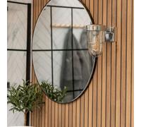 Valuelights Fanar Polished Chrome Industrial Chrome Bathroom Wall Light