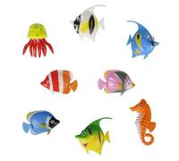 ValueLights Fish 8 Pack Multi-Colored Floor Bubble Lamp Accessory ValueLights Multicolor