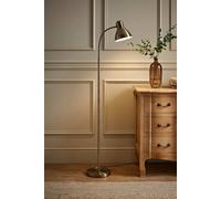 Valuelights Antique Brass Adjustable Reading Craft Floor Lamp