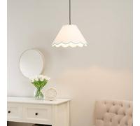 Florie Small Scallop Trim Shade Green