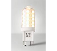 10 Pack G9 Clear Thermal Plastic Capsule LED 3W Warm White 3000K 280lm Light Bulb ValueLights Clear One Size