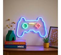 Valuelights Games Controller Neon White Light Decoration