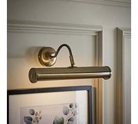 Valuelights Gemini Antique Gold Twin Picture Wall Light