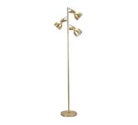ValueLights | Gold Metal 3 Arm Spotlight Head Adjustable Floor Lamp | Floor Lamps & Torchieres, Home Décor & Improvement Essential