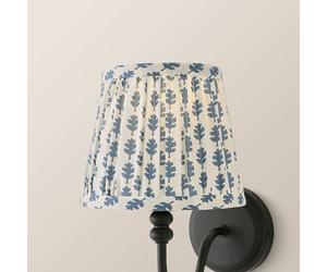 ValueLights | Grange Extra Small Blue Floral Pleated Lamp Shade | Shades, Home Décor & Improvement Essential