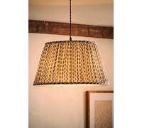 ValueLights | Grange Large Blue Floral Pleated Lamp Shade and Bulb | Shades, Home Décor & Improvement Essential | Bulb Included