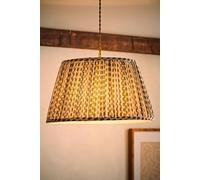 ValueLights | Grange Large Green Floral Pleated Lamp Shade and Bulb | Shades, Home Décor & Improvement Essential | Bulb Included