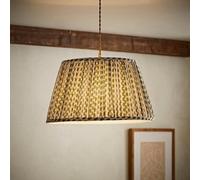 ValueLights | Grange Large Green Floral Pleated Lamp Shade | Shades, Home Décor & Improvement Essential