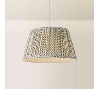 ValueLights | Grange Large Green Floral Pleated Lamp Shade and Bulb | Shades, Home Décor & Improvement Essential | Bulb Included