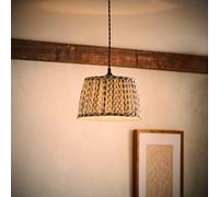 ValueLights | Grange Small Blue Floral Pleated Lamp Shade and Bulb | Shades, Home Décor & Improvement Essential | Bulb Included