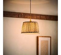ValueLights | Grange Small Green Floral Pleated Lamp Shade and Bulb | Shades, Home Décor & Improvement Essential | Bulb Included