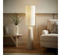 ValueLights Grayson Ceramic Statement Floor Lamp - Grey