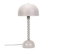 ValueLights | Grey Pebble Abstract Bedside Table Lamp with Dome Lampshade Living Room Bedroom Light | Table Lamps, Home Décor & Improvement Essential | Included LED Bulb