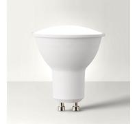MiniSun | Thermal Plastic 5W Energy Saving LED GU10 Frosted Lens Bulbs | LED Bulbs, Home Décor & Improvement Essential | Pack of 10 | 4500K Cool White
