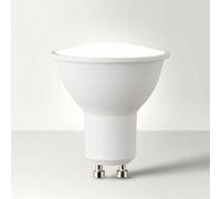 12 Pack GU10 White Thermal Plastic Spotlight LED 5W Warm White 3000K 450lm Light Bulb ValueLights White One Size