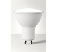 ValueLights 6 Pack GU10 White Thermal Plastic Spotlight LED 5W Cool White 6500K 450lm Light Bulb ValueLights White