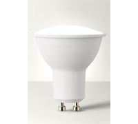 Valuelights 8 Pack Gu10 White Thermal Plastic Spotlight Led 5W Cool White 4500K 450Lm Light Bulb White One Size