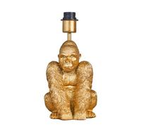 Valuelights Gus Modern Gold Sitting Gorilla Monkey Design Table Lamp Base