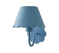 ValueLights | Hallie Blue Scallop Rechargeable Wall Light | Wall Lights, Home Décor & Improvement Essential
