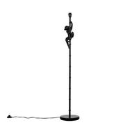Valuelights Hanging Monkey Animal Quirky Modern Black Floor Lamp Base
