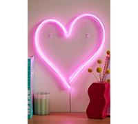MiniSun | Pink Heart Neon LED Light Sign | Light Signs, Home Décor & Improvement Essential