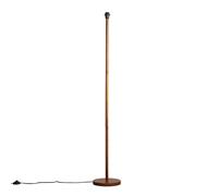 Valuelights Heather Wooden Traditional Floor Lamp Base In Dark Brown Dark Brown