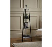 Valuelights Hiru Black 3 Tier Shelf Floor Lamp Base