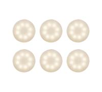 Motion Sensor Lights, Easy Fit Magnetic Stick on Spotlights, USB Charging for Stairs, Kitchen, Under Cabinets - 6 Pack