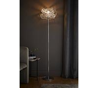 ValueLights Hudson Silver Floor Lamp ValueLights Silver