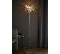 ValueLights Hudson Silver Floor Lamp ValueLights Silver