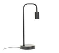 ValueLights | Industrial Style Black Metal Curved Stem Table Lamp Light | Table Lamps, Home Décor & Improvement Essential