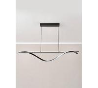 ValueLights Infinity Black Loop Integrated LED Ceiling Flush or Pendant Light ValueLights Black