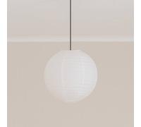 ValueLights | Small 30cm Easy Fit White Paper Globe Ceiling Pendant Light Shade Living Room Bedroom Lampshade | Ceiling Lights, Home Décor & Improvement Essential