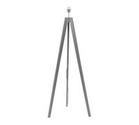 Valuelights Jackson Natural Wooden Tripod Floor Lamp Base In Grey Grey