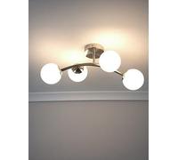 Valuelights Jas Silver Ceiling Light Ilver