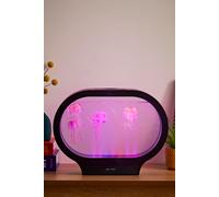 Jellyfish Colour Changing Plug In Table Lamp LED Mood Night Light Aquarium Sensory ValueLights Black One Size