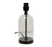 Valuelights Jessy Glass Black Table Lamp Base Black