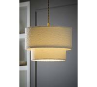 ValueLights | Jodie Cream Boucle Two Tier Shade
