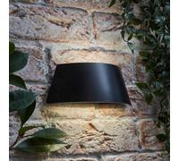 ValueLights John Curved Matte Black Downlight IP65 LED Outdoor Wall Light ValueLights Black