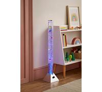 Valuelights Kids Bubble Lamp 90Cm Silver Floor Table Childrens Sensory Bubble Lamp Silver