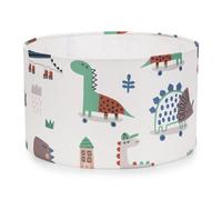 ValueLights | Kids Skating Animal Lampshade Easy Fit Pendant Dino Bedroom Ceiling Light Shade LED Bulb Included | Shades & Home Improvements Essential | 25cm Shade Width
