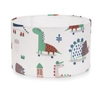 ValueLights | Kids Skating Animal Lampshade Easy Fit Pendant Dino Bedroom Ceiling Light Shade LED Bulb Included | Shades & Home Improvements Essential | 250mm Shade Width