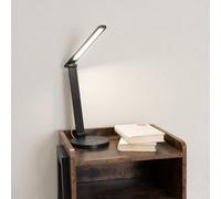 ValueLights Kiko Black Adjustable Dimmable LED Wireless Charger Desk Lamp ValueLights Black